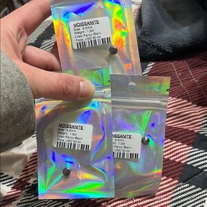 Fancy Black Moissanite Diamond